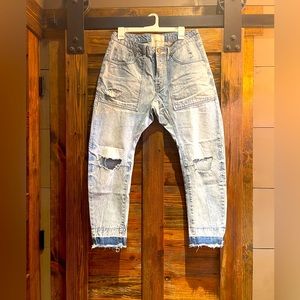 One Teaspoon Drop Crotch Saint Jeans